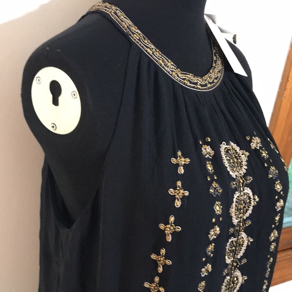 NWT JOIE 🌟Beaded NEW WITH TAGS Medium Blouse - Picture 1 of 16